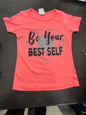 Diva Coral Pink 'Be Your Best Self' Graphic Tee